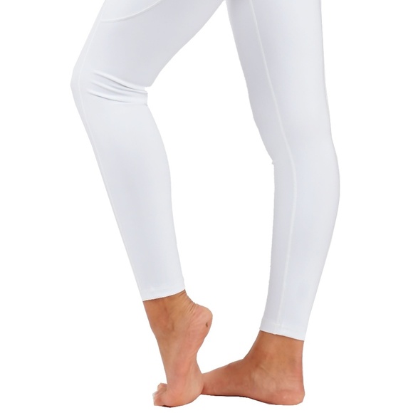 Last One L Full length yoga leggings back pockets - Picture 3 of 4